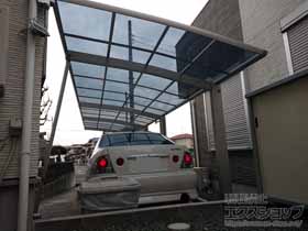 のカーポート プレシオスポート 縦連棟 積雪〜20cm対応 施工例