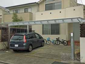 のカーポート エフルージュ トリプル 積雪〜20cm対応 施工例