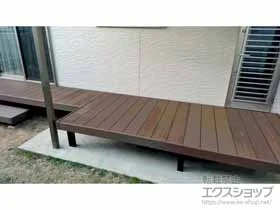 YKKAPのウッドデッキ リウッドデッキ 200 L字 施工例
