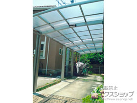 のカーポート レイナポートグラン 縦連棟　積雪〜20cm対応 施工例