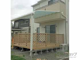 のテラス屋根 ヴェクターテラス R型 テラスタイプ 単体 積雪〜20cm対応 施工例