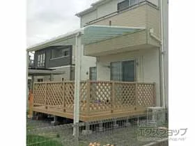 YKKAPのテラス屋根 ヴェクターテラス R型 テラスタイプ 単体 積雪～20cm対応 施工例