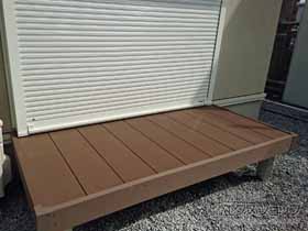 のウッドデッキ マージウッドデッキ 施工例