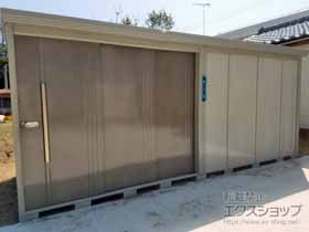 の物置・屋外倉庫 Mr.ストックマンダンディ 一般型 5079×1922×2110 ND-5019-B 施工例