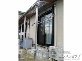 のテラス屋根 ヴェクターテラス R型 テラスタイプ 単体 積雪〜20cm対応 施工例