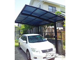 のカーポート ネスカR (ラウンドスタイル) 積雪〜20cm対応 施工例