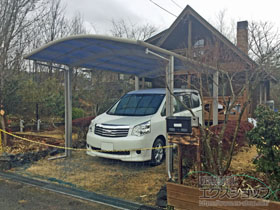 のカーポート レイナワンポートグラン　積雪〜20cm対応 施工例