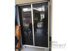 の物置・屋外倉庫 グランプレステージジャンプ 1304×530×1900 GP-135A-T-CK 施工例