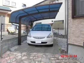 Value Selectのカーポート プレシオスポート アルファ 積雪〜20cm対応 施工例