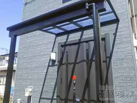 のテラス屋根 スピーネ R型 3000 テラスタイプ 単体 積雪〜100cm対応 施工例