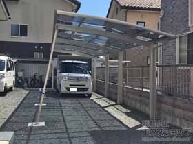のカーポート レイナポートグラン 縦連棟　積雪〜20cm対応 施工例