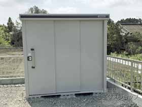 の物置・屋外倉庫 エルモ 一般型 2220×1520×2120 LMD-2215-CB 施工例