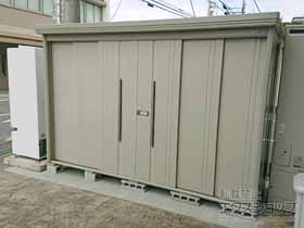 の物置・屋外倉庫 Mr.ストックマンダンディ 一般型 結露減少型 3232×1590×2110 ND-Z3215-W 施工例