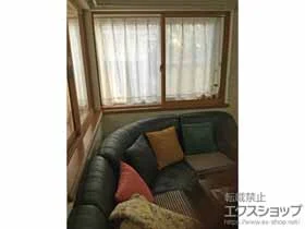 LIXIL リクシル(トステム)の内窓（二重窓・二重サッシ） インプラス ダストバリア仕様 引違い窓 2枚建 施工例