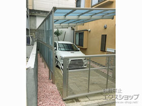 のカーポート エフルージュグラン 縦連棟　積雪〜20cm対応 施工例