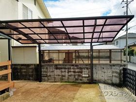 のカーポート レイナポートグラン　積雪〜20cm対応 施工例