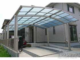 のカーポート レイナポートグラン 縦連棟　積雪〜20cm対応 施工例