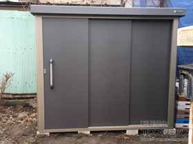 の物置・屋外倉庫 エスケーエイト SK8-100 一般型 2200×1600×1940 SK8-100-GK 施工例