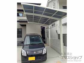 のカーポート ネスカR (ラウンドスタイル) 積雪〜20cm対応 施工例