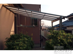 のテラス屋根 スピーネ F型 テラスタイプ 単体 積雪〜20cm対応 施工例