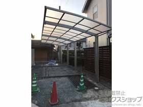 のカーポート レイナポートグラン 縦連棟　積雪〜20cm対応 施工例