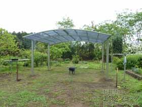 のカーポート レイナツインポートグラン　積雪〜20cm対応 施工例