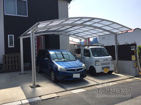 のカーポート レイナツインポートグラン　積雪〜20cm対応 施工例