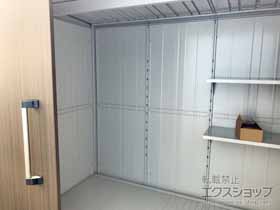 の物置・屋外倉庫 エルモ 一般型 2920×1520×2120 LMD-2915-DW 施工例