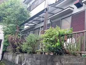 のテラス屋根 ヴェクターテラス R型 テラスタイプ 単体 積雪〜20cm対応 施工例