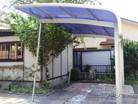 のカーポート プレシオスポート アルファ 積雪〜20cm対応 施工例