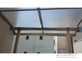 のバルコニー・ベランダ屋根 ヴェクターテラス R型 屋根タイプ 単体 積雪〜20cm対応 施工例