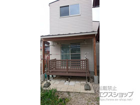 のウッドデッキ リウッドデッキ 200 施工例