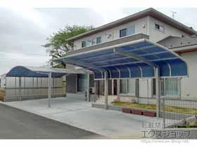YKKAPのカーポート レイナキャップポートグラン　積雪～20cm対応 施工例
