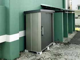 の物置・屋外倉庫 エスケーエイト SK8-50 一般型 1800×800×1940 SK8-50-GK 施工例