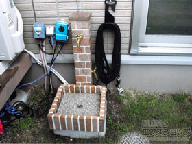 の立水栓・ガーデンシンク ネオキャスティ #01 施工例