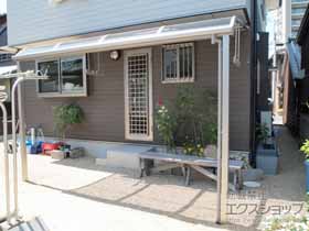 のテラス屋根 スピーネ R型 テラスタイプ 単体 積雪〜20cm対応 施工例