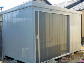 の物置・屋外倉庫 ネクスタ 一般型 3470×2210×2075 NXN-77S-PG 施工例