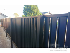 のフェンス・柵 シャトレナ M2型 フリー支柱タイプ 施工例