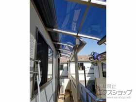 のバルコニー・ベランダ屋根 ヴェクターテラス R型 屋根タイプ 単体 積雪〜20cm対応 施工例