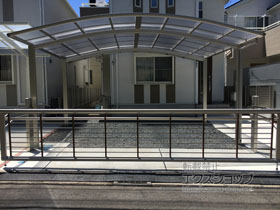 のカーポート レイナツインポートグラン　積雪〜20cm対応 施工例