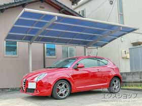 のカーポート レイナポートグラン　積雪〜20cm対応 施工例