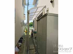 のテラス屋根 ヴェクターテラス R型 テラスタイプ 単体 積雪〜20cm対応 施工例