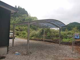 のカーポート レイナツインポートグラン　積雪〜20cm対応 施工例