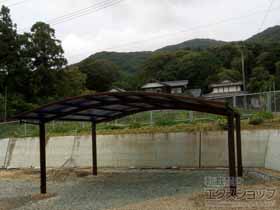 のカーポート プレシオスポート ワイド 積雪〜20cm対応 施工例