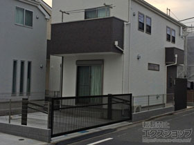 のカーゲート ワイドオーバードアS2型 手動式 施工例