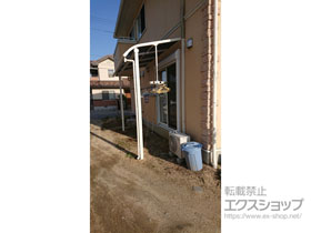 のテラス屋根 ヴェクターテラス R型 テラスタイプ 単体 積雪〜20cm対応 施工例