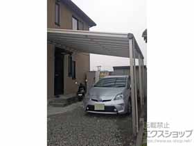 のテラス屋根 ヴェクターテラス F型 ビッグサイズ 単体+多連結セット 積雪〜20cm対応 施工例