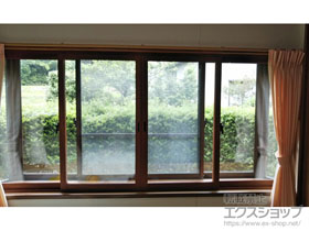 の二重窓（内窓） インプラス ダストバリア仕様 引違い窓 4枚建 施工例