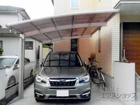 のカーポート レイナポートグラン　積雪〜20cm対応 ※北側設置 施工例