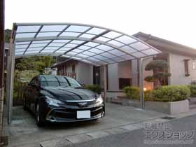 のカーポート プレシオスポート ワイド 積雪〜20cm対応 施工例
